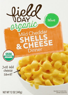 Field Day Organic Mild Cheddar Mac And Cheese - 12 Oz - Image 2