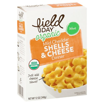 Field Day Organic Mild Cheddar Mac And Cheese - 12 Oz - Image 1