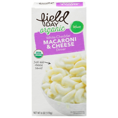 Field Day Organic White Cheddar Mac And Cheese - 6 Oz - Image 3