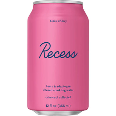 Recess Black Cherry Sparkling Water - 12 Fl. Oz. - Image 1