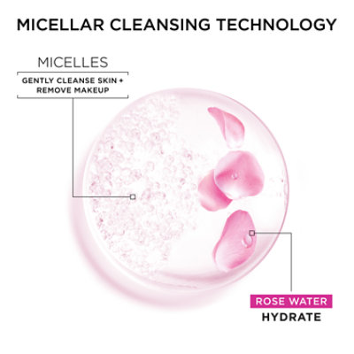 Garnier SkinActive Micellar Water Rose Cleansing Micellar Water Hydrating - 23.7 Fl. Oz. - Image 5