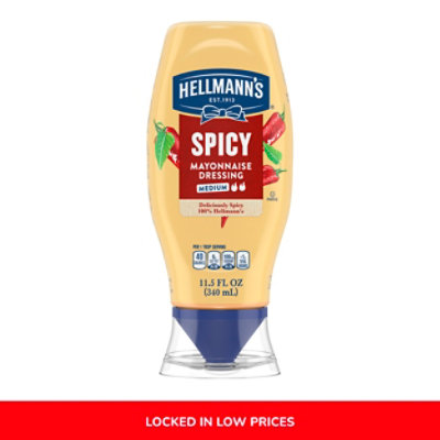 Hellmann's Spicy Mayonnaise - 11.5 Fl, Oz. - Image 1