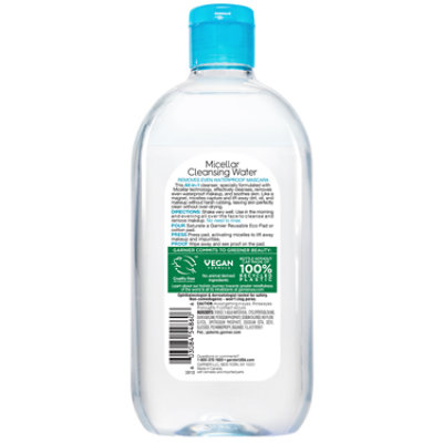 Garnier SkinActive Micellar Cleansing Water For Waterproof Makeup - 23.7 Fl. Oz. - Image 3