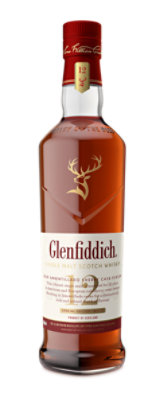 Glenfiddich Sherry Cask 12yr Single MaLiter Scotch Whiskey - 750 Ml - Image 1