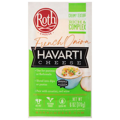 Roth French Onion Havarti Deli Cuts - 6 Oz - Image 2