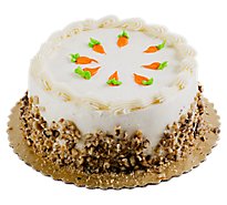 Haggen 8 Inch 2 Layer Carrot Cake - Each