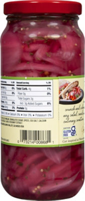 Mezzetta Pickled Red Onions - 16 OZ - Image 6