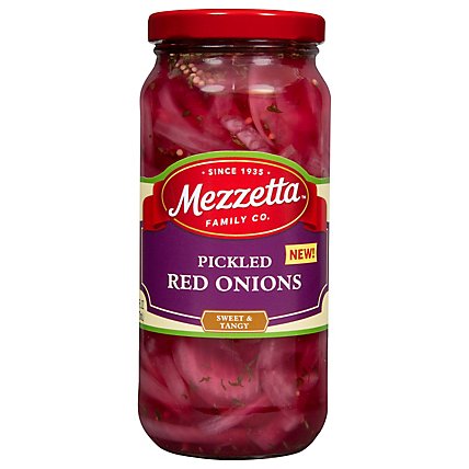 Mezzetta Pickled Red Onions - 16 OZ - Image 1