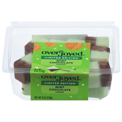 Overjoyed Mint Chocolate Fudge - 8 Oz - Image 2