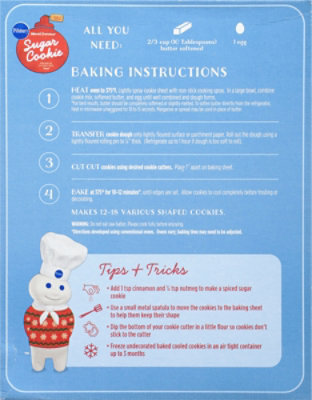 Pillsbury Sugar Cookie Holiday - 15 OZ - Image 6