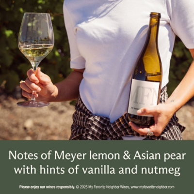 My Favorite Neighbor Chardonnay - 750 Ml - Image 2