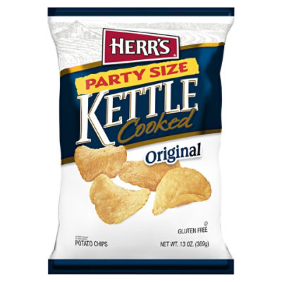 Herrs Kettle Chips Original 13oz - 13 OZ - Image 3