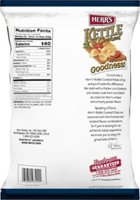 Herrs Kettle Chips Original 13oz - 13 OZ - Image 6