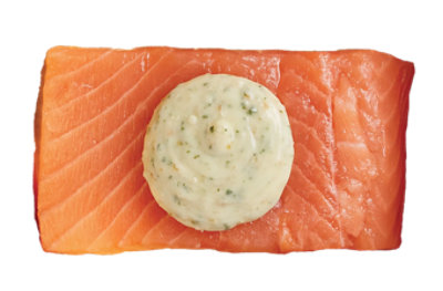 Atlantic Salmon Portions With Butter Skin Off Skin Pack - .5 Lb - Image 1