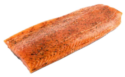 Atlantic Salmon Fillet With Monteray Seasoning Skin On Skin Pack - .5 Lb - Image 1