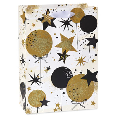 American Greetings Balloons and Stars Medium Gift Bag - Each - Image 2