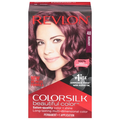 Revlon Colorsilk Number 48 Burgundy Hair Color - 0.29 Lb - Image 1