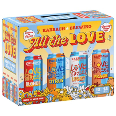 Karbach All The Love Beer Variety Pack In Cans - 12-12 Fl. Oz. - Image 1