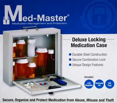 Deluxe Steel Medication Case - EA - Image 2