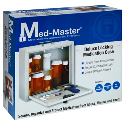 Deluxe Steel Medication Case - EA - Image 1