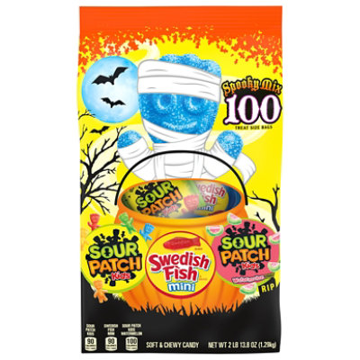 Sour Patch Swedish Fish Red Soft Candy Variety Pack - 45.8 Oz - safeway