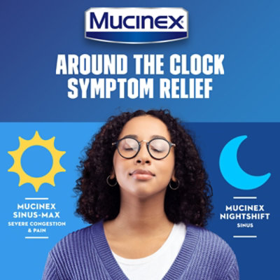 Mucinex Sinus-max Severe Congestion/pain & Nightshift Sinus Combo - 12 FZ - Image 5