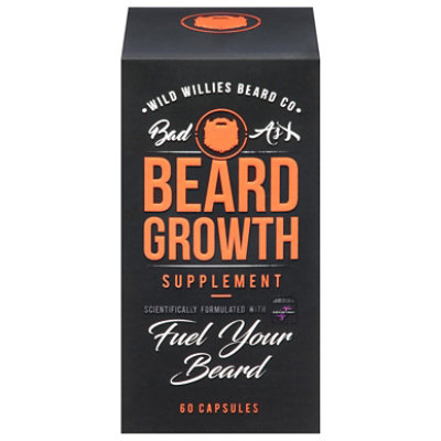 Wild Willies Beard Growth Vit Supplement - 60 CT - Image 3