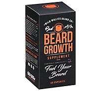 Wild Willies Beard Growth Vit Supplement - 60 CT