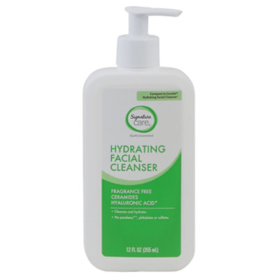 Signature Select/Care Facial Cleanser Hydrating - 12 Fl. Oz. - Image 4