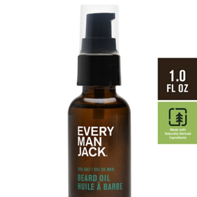 Every Man Jack Sea Salt Fragrance Beard Oil For Men - 1 Oz - Image 1