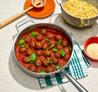 Impossible Italian Plant Based Fully Cooked Meatballs - 14 Oz - Image 2