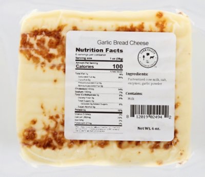 Carr Valley Bread Cheese Garlic - 6 OZ - Image 6