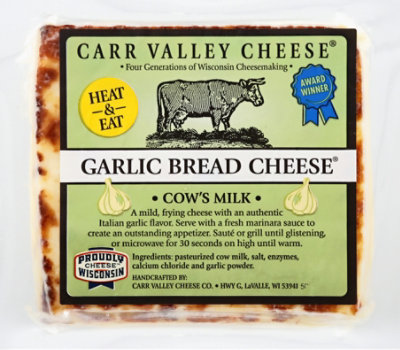 Carr Valley Bread Cheese Garlic - 6 OZ - Image 2