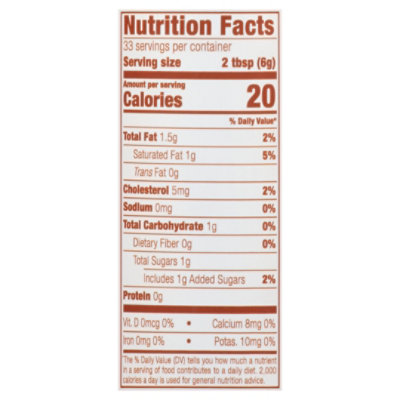 Clover Sonoma Brown Sugar & Vanilla Light Whipped Cream - 7 Oz - Image 4