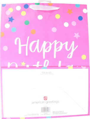 American Greetings Happy Birthday Lettering Large Gift Bag - Each - Image 4