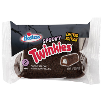 Hostess Spooky Twinkies Single Serve 2 Count - 2.7 Oz - safeway