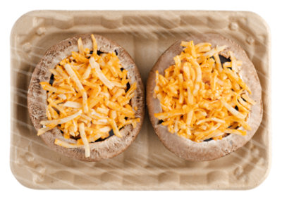 Mushrooms Portabella Stuffed With Buffalo Bleu Cheese - 9 Oz - Image 1