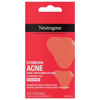 Neutrogena Stubborn Acne Blemish Patches - 10 Count - Image 2