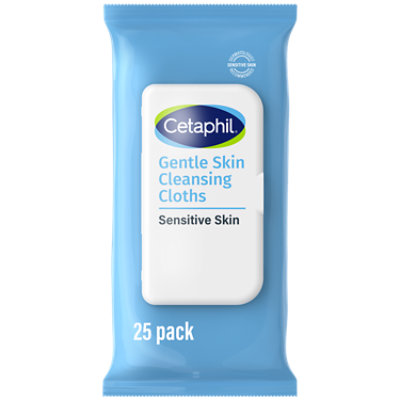 Cetaphil Gentle Cleansing Cloths - 25 Count - Image 1