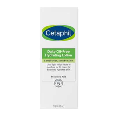 Cetaphil Daily Oil-Free Hydrating Lotion Combination Sensitive Skin - 3 Fl. Oz. - Image 5