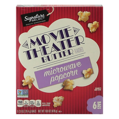 Signature SELECT Movie Theatre Microwave Popcorn - 6-2.8 Oz - Image 3