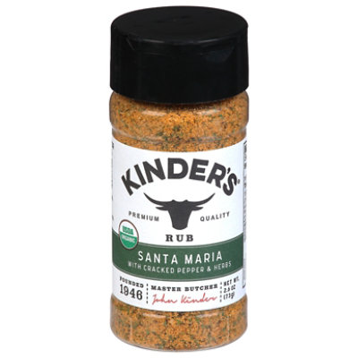 Kinder's Organic Santa Maria Seasoning - 2.6 Oz