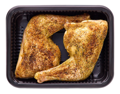 Tyson Roasted Chicken Leg Quarter 2 Piece Hot - Each (Available After 10 AM) - Image 1