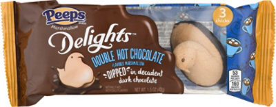 Peeps Delights 3ct Double Hot Chocolate Flvr - 1.5OZ - Image 2