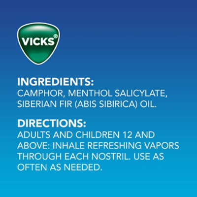 Vicks Vapoinhaler Non Medicatedvalue Pack 2 Scented Sticks - .014 Fl. Oz. - Image 6