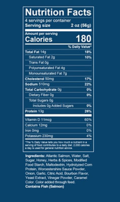 Honey Smoked Fish Salmon Sweet Bourbon - 8 OZ - Image 4