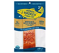 Honey Smoked Fish Salmon Sweet Bourbon - 8 OZ