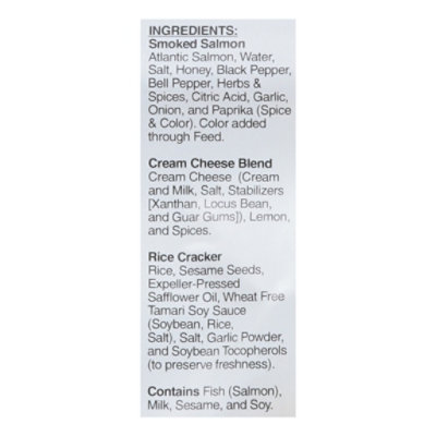 Honey Smoked Fish Cracked Pepper Salmon Stackers - 3 OZ - Image 2