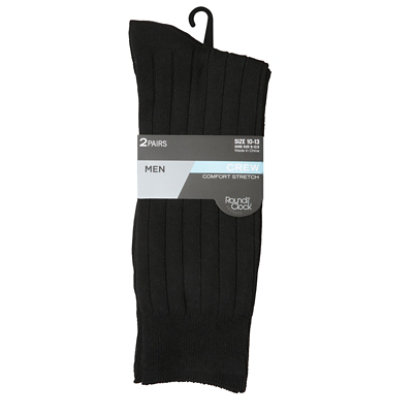 Infini Rtc 2 Pack Men Dres Ribbed Blk - Each - Image 3