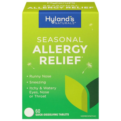 Hyland's Naturals Seasonal Allergy Relief Tablets - 60 Count - Image 3